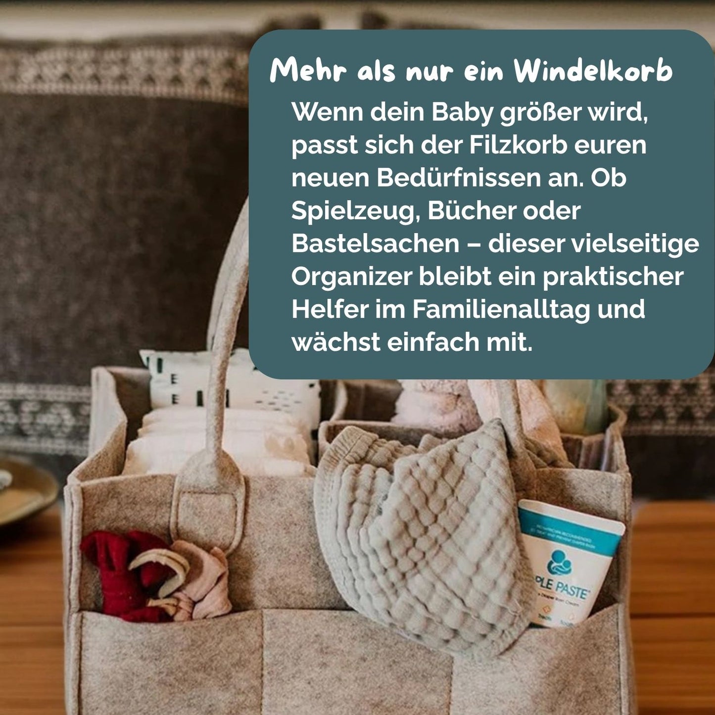 Windeln & Wickelzubehör, mobil & vielseitig